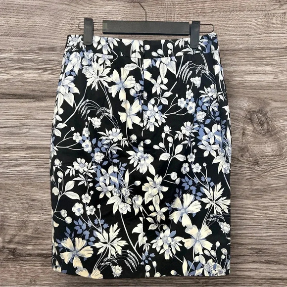 Talbots petite cotton pencil skirts sz 2 nwt 006 - Picture 3 of 6